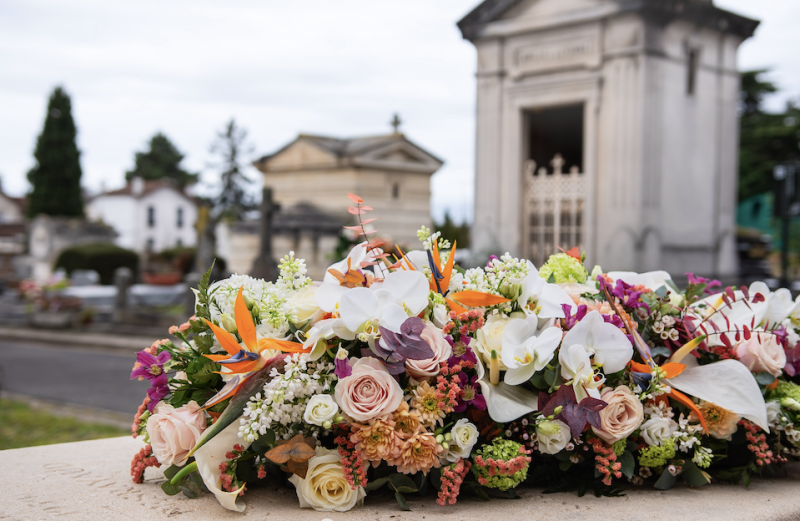 Dessus de Cercueil à Issy-les-Moulineaux - Fleurs d'Auteuil