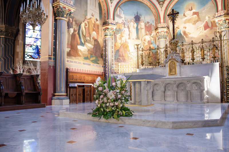 Devants de Tombe Fleuris à Paris 16e Arrondissement par Fleurs d’Auteuil