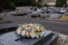 Notre zone d'activité pour ce service Acheter un géranium en pot à deposer sur une tombe au cimétière 