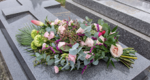 Notre zone d'activité pour ce service Livraison de dessus de cercueil en fleurs blanches pour crémation