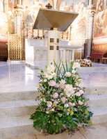 Notre zone d'activité pour ce service Coût d'une gerbe de fleurs avec ruban personnalisé 