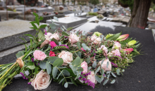 Notre zone d'activité pour ce service Livraison de dessus de cercueil en fleurs blanches pour crémation