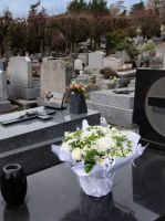 Notre zone d'activité pour ce service Réalisation de couronnes de fleurs en forme de coeur pour enterrement