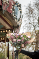 Notre zone d'activité pour ce service Coût d'une gerbe de fleurs avec ruban personnalisé 